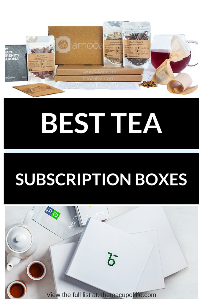 Лучшие коробки с подпиской на чай