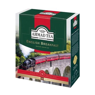 Чай Ahmad English Breakfast Черный 100 Пакетиков - детально о чае