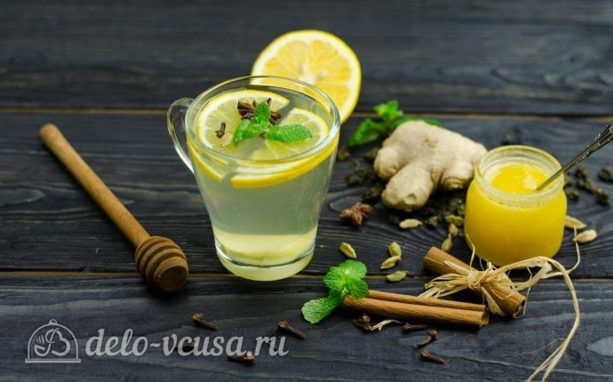 Зеленый Чай С Имбирем И Лимоном Рецепт - подробнее о чае