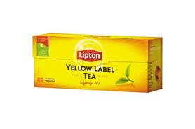 Чай Lipton Yellow Label Черный 25 Пакетиков - обзор