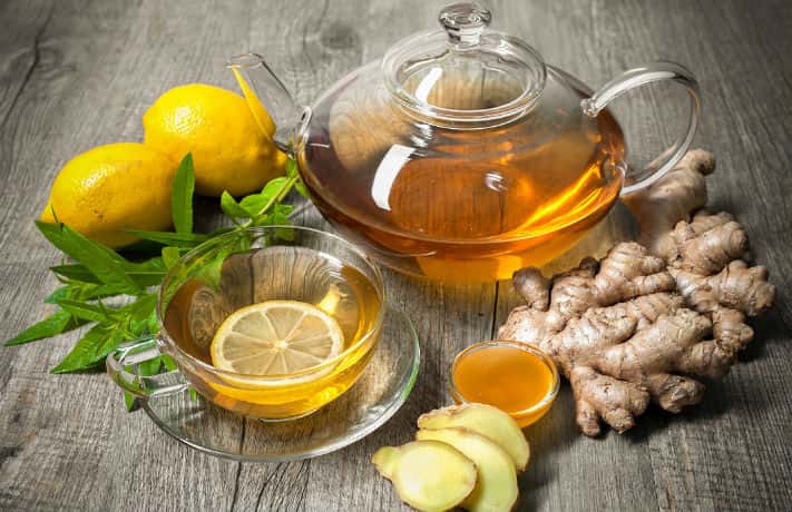 Рецепт Имбирного Чая С Лимоном И Медом - детально о чае