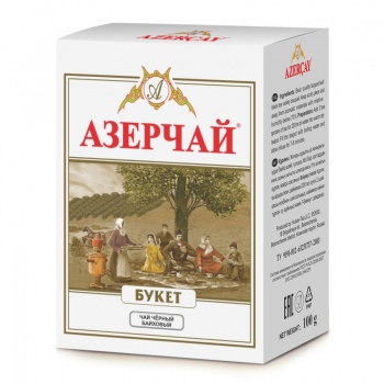 Азерчай Букет Чай Черный Листовой 100 Г - обзор